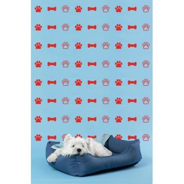 Imagem de Kit 102 adesivos ossinhos e patinhas decoração Petshop - Imprimax, VER