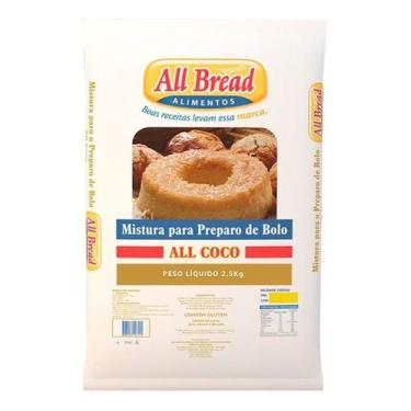 Imagem de Mistura Para Bolo Coco All Bread 2,5 Kg