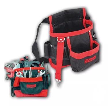 Imagem de Bolsa Cinto Múltiplo Porta Ferramentas 7 Bolsos MTX Carpinteiro Eletri