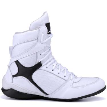 Imagem de  Bota Fitness De Treino Musculação Mr Gutt Branca , Branco, 33
