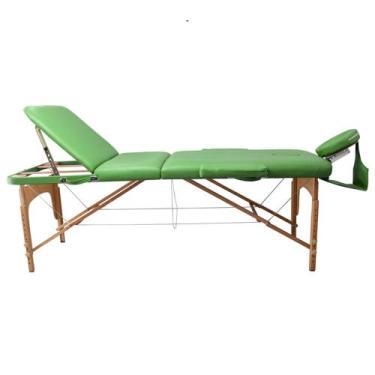 Imagem de Maca Dobrável e Portátil modelo Junior 3 Seções 250kg 60cm GOLDLIFE c/