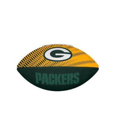 Imagem de Bola De Futebol Americano Wilson NFL Tailgate JR Green Bay Packers, Un