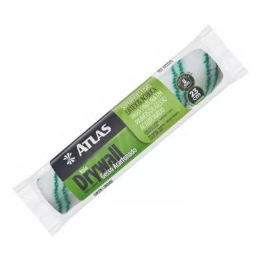 Imagem de Rolo de Pintura para Drywall em Gesso Acartonado 23cm Atlas - Sem marc