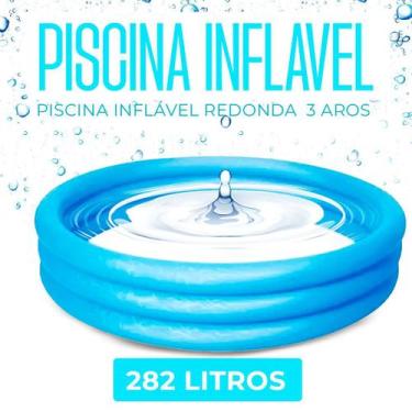 Imagem de Piscina Inflável de Plástico Infantil 282 Litros   - Cumaru, Piscina I