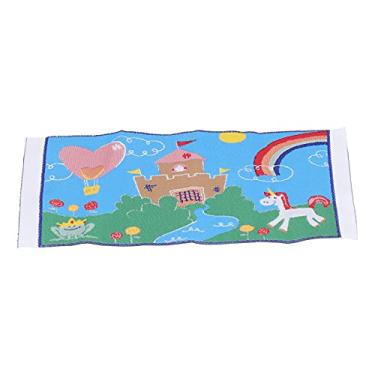 Imagem de Dollhouse tapete, acessórios de decoração tapete em miniatura para quarto(Castelo dos sonhos)