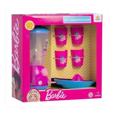 Imagem de Liquidificador Barbie Acessórios De Cozinha - Angel 59032 - Angel Toys