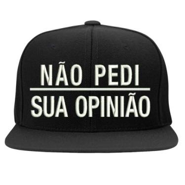 Imagem de Boné Bordado - Não Pedi Sua Opinião - Hipercap