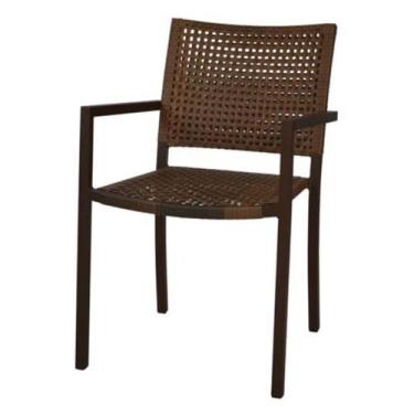 Imagem de Poltrona Cadeira de Jardim Piscina Angra em Fibra Sintética  - Nossa K