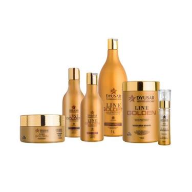 Imagem de Kit Hidratante Line Golden Profissional E Cliente DYUSAR - DYUSAR Cosm