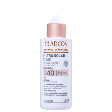Imagem de Adcos Professional Filtro Solar Tonalizante FPS 40 Fluid Nude 40ml