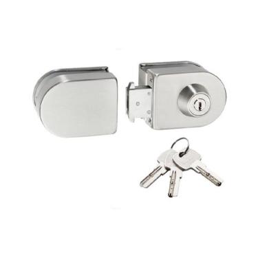 Imagem de Fechadura Inox Porta Vidro/vidro De Pressão Correr Vv 057 - Soprano