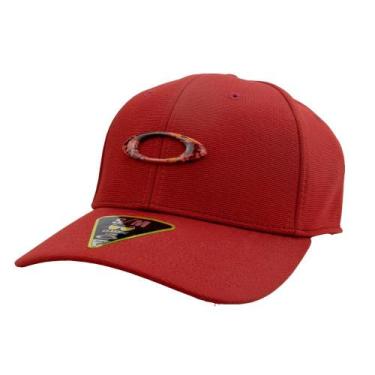 Imagem de Bone Oakley Tincan Cap , P/M, Iron red