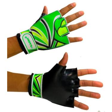 Imagem de Luva Futsal Infantil Kaemy-K162, Verde, Amarelo, P