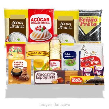 Imagem de Cesta Básica De Alimentos - 14 Itens - Familiar - São Rubens