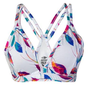 Imagem de Top Mormaii Nadador Playa Beach Sports Estampado UV50+Feminino, P, Bra