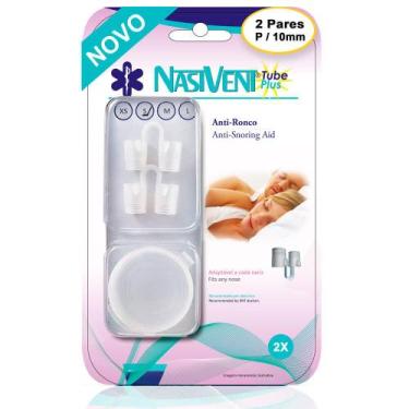 Imagem de Nasivent Tube Plus Premium - Dilatador Nasal e Anti Ronco - Tamanhos, 
