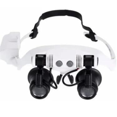 Imagem de Lupa Óculos 4 lentes Profissionais para Relojoaria - A.R Variedades MT