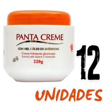 Imagem de Kit Panta Creme Hidratante Corporal Intenso - 12 unidades - Panta Cosm