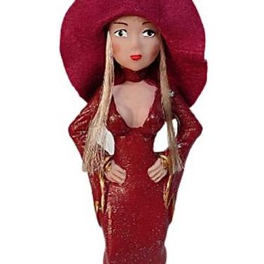 Imagem de Agatha (feiticeira do Amor) Bruxinha de Resina Vinho Loira - Hp Decor