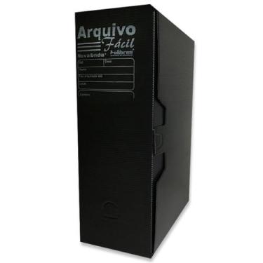 Imagem de Caixa Arquivo Morto Ofício Polionda Organização Escritório - Polibras,