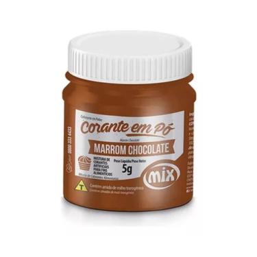 Imagem de Corante Em Pó Para Confeitaria Mix Marrom - 5g