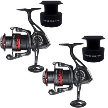 Imagem de Kit 2 Molinete Marine Sports Prisma Fd 5000 Carretel Extra