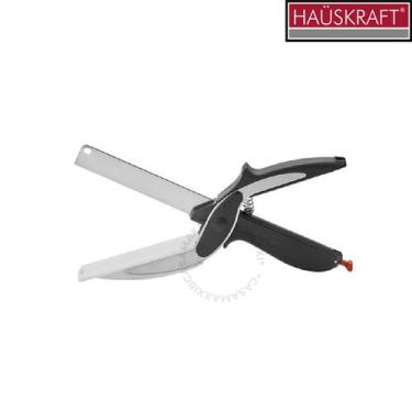 Imagem de Tesoura Taboa De Corte 2 Em 1 Legumes Verduras - Hauskraft