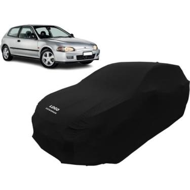 Imagem de Capa Automotiva Para Proteção Honda Civic Hatch - Mz, Preta