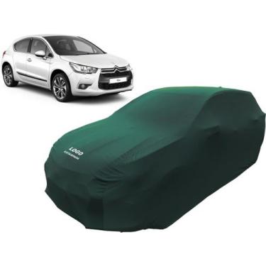 Imagem de Capa Pra Proteger Automóvel Carro Citroen DS4 De Tecido - Mz, Verde