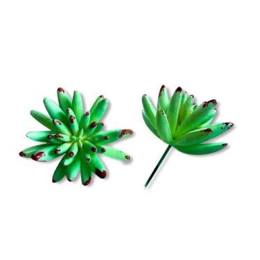 Imagem de Mini Suculentas Planta Artificial Aparência Realista - NS