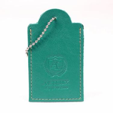 Imagem de  Mini Tag Identificação em Couro Artlux ID004, Verde