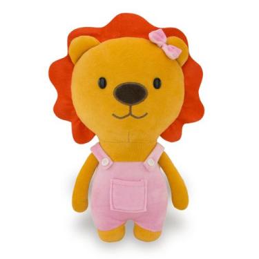 Imagem de Leãozinho de Pelúcia Plush 30cm Animalzinho Safari Selva - Toybrink, R