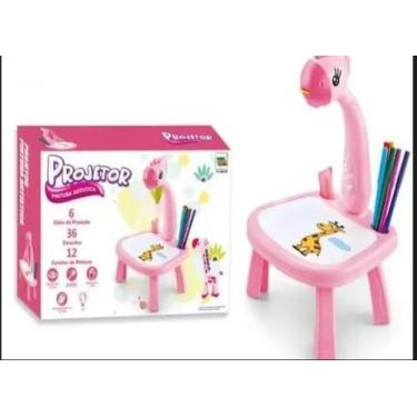 Imagem de Mesa Projetor Desenho Infantil Mesinha De Desenho Projetara . - toy ki