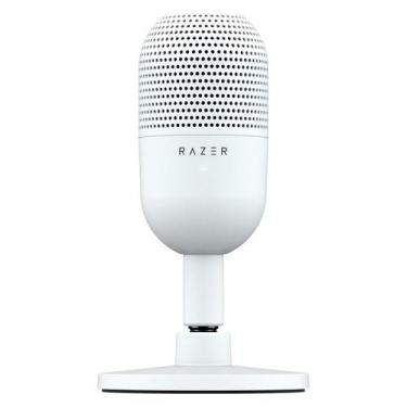 Imagem de Microfone Condensador Razer Seiren V3 Mini USB-C, branco