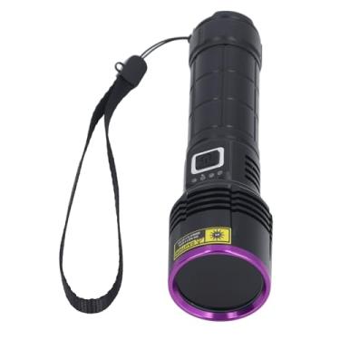 Imagem de Lanterna UVs, Luz Ultravioleta Portátil Recarregável de 395nm para Detecção de Urina de Animais de Estimação, Mini Tocha Portátil Detector de Urina de Animais de Estimação para