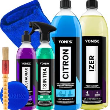 Imagem de Kit Lavagem Citron + Izer + Sintra Fast + Restaurax Vonixx