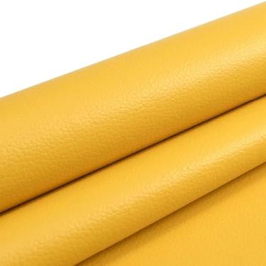 Imagem de Couro autoadesivo Remendo De Reparo De Couro Fita Autoadesiva De Reparo De Couro Kit De Reparo De Vinil De Forte Adesão, Para Sofás, Móveis, Assentos De Carro, Cadeiras De Escritório(Yellow)