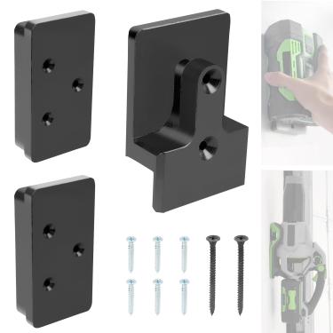 Imagem de Suporte de parede para soprador de folhas sem fio EGO, suporte de montagem de soprador, kit de suportes de bateria compatível com soprador de folhas EGO CFM 530, 615, 650, LB5300, suporte de