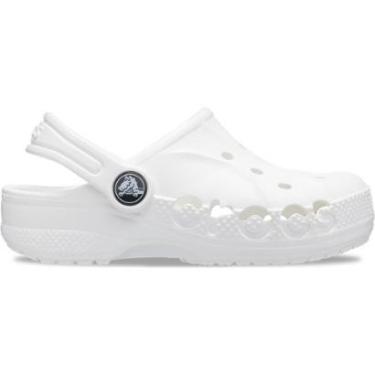 Imagem de Sandália Crocs Baya Clog Kids White-Masculino