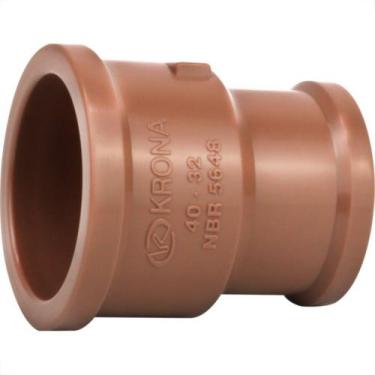 Imagem de Luva Marrom Krona Liso Liso Reducao 50Mm X25Mm 453 - Kit C/10