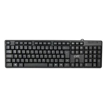 Imagem de Teclado Office NTC Basic Membrana C/Fio ABNT2 Preto
