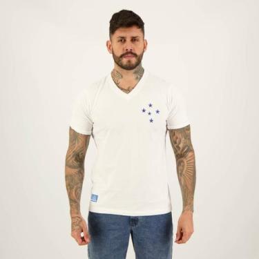 Imagem de Camisa Cruzeiro Retrô 1976 Away Branca - Retromania, EG