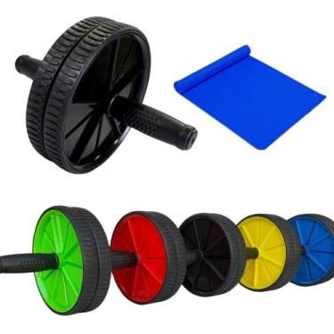 Imagem de Rodinha Aparelho para Abdominal Academia em Casa Exercício Funcional -