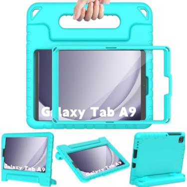 Imagem de BMOUO Capa Infantil para Samsung Galaxy Tab A9 8,7 Pol. e Galaxy Tab A7 Lite 2021 - Protetor de Tela, Capa Leve à Prova de Choque, para Crianças e Estudo