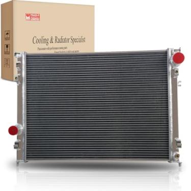 Imagem de EGINCOOLER Radiador de núcleo de 3 fileiras para Dodge Charger Magnum Challenger Chrysler 300 3,5L 5,7L todos os radiadores de alumínio 2006 2007