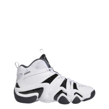 Imagem de adidas Crazy 8 Tênis de basquete masculino, branco, Branco, 36