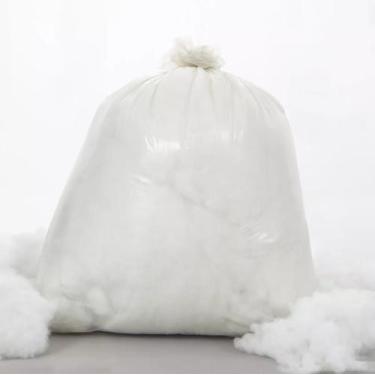 Imagem de Fibra Silicone Branca Enchimento Almofada E Travesseiro 1kg - HODELSTO
