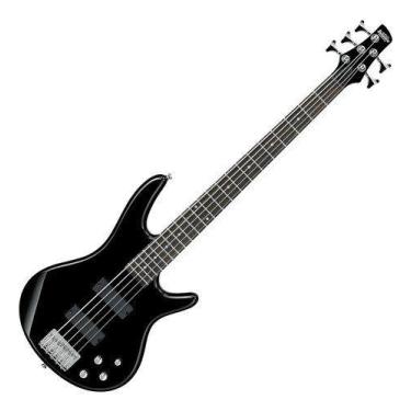 Imagem de Baixo Ibanez 5 Cordas Ativo  Gsr 205 Bk Preto