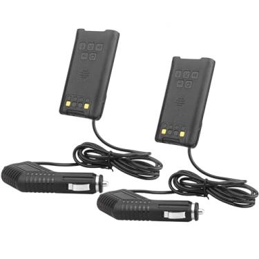 Imagem de BAOFENG Carregador de carro uv-9r Plus, carregador de carro eliminador de bateria de rádio DC7.4V para Walkie Talkie BaoFeng BF-9700 BF-A58 UV-9R Plus (pacote com 2)