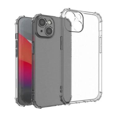 Imagem de Capinha Capa Silicone TPU Transparente Anti Impacto para Iphone 15 - L